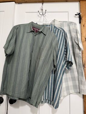 3-for-1: Men's Tradition Short-Sleeve Button-Up Shirts